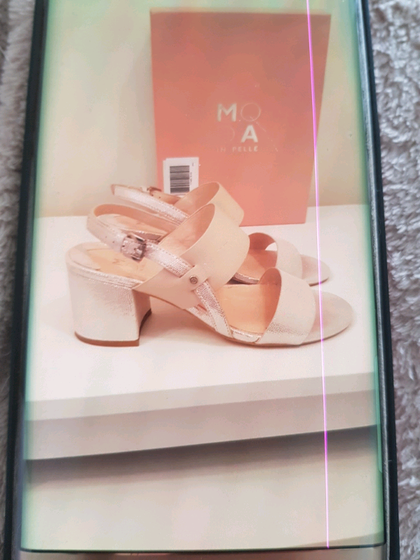 moda in pelle lodrana block heel sandal